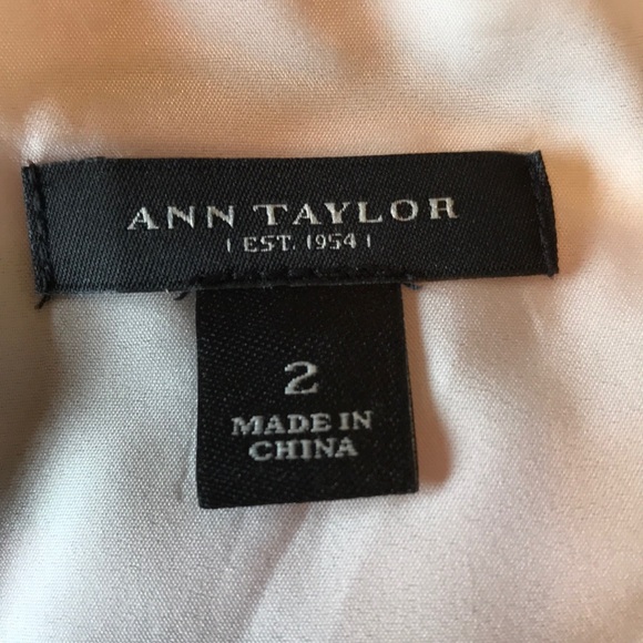 Silk Ann Taylor Summer Dress, Fully Lined - Picture 5 of 8